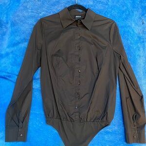 Wolford bodysuit chocolate